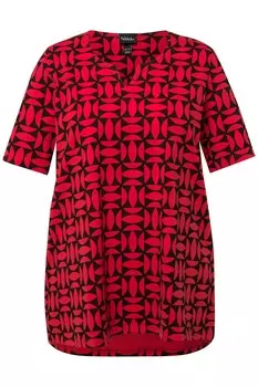 Футболка Ulla Popken, цвет Neon Red