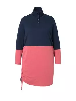 Футболка Ulla Popken Longshirt, цвет himbeere
