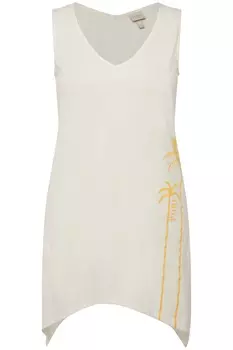 Футболка Ulla Popken Strick Top, белый