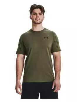Футболка Under Armour, цвет khaki/schwarz
