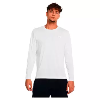 Футболка Under Armour Launch long sleeve, белый