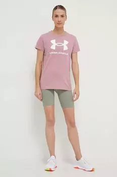 Футболка Under Armour, розовый