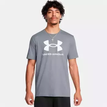 Футболка Under Armour Sportstyle Logo, серый