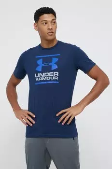 Футболка Under Armour, темно-синий
