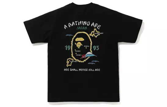 Футболка унисекс A Bathing Ape, белый