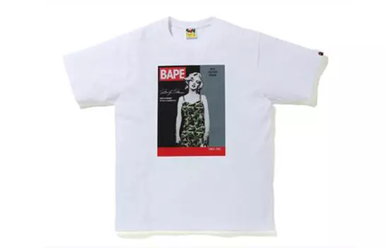 Футболка унисекс A Bathing Ape, белый