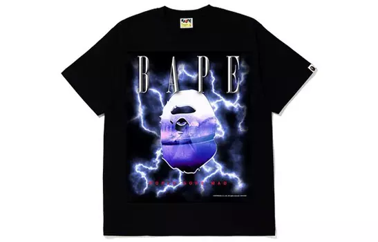 Футболка унисекс A BATHING APE, Черный