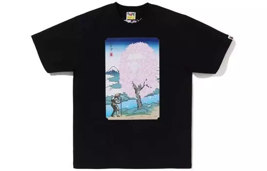 Футболка унисекс A BATHING APE, Черный
