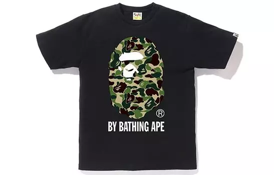 Футболка унисекс A BATHING APE, ЧерныйСиний