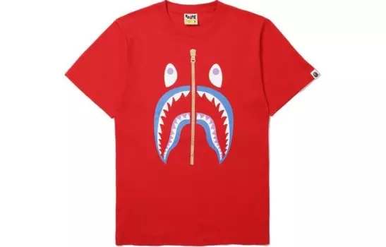 Футболка унисекс A Bathing Ape, красный