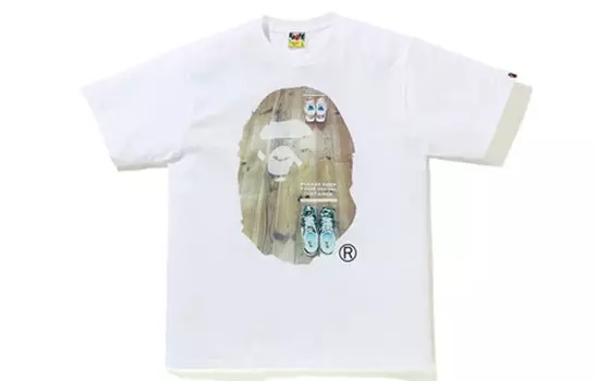 Футболка унисекс A Bathing Ape, синий