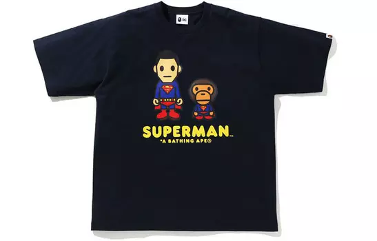 Футболка унисекс A Bathing Ape, темно-синий