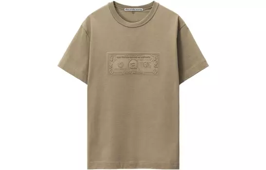 Футболка унисекс Alexander Wang, хаки