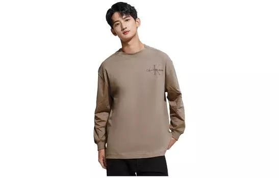 Футболка унисекс Calvin Klein, цвет A03 - Coffee color