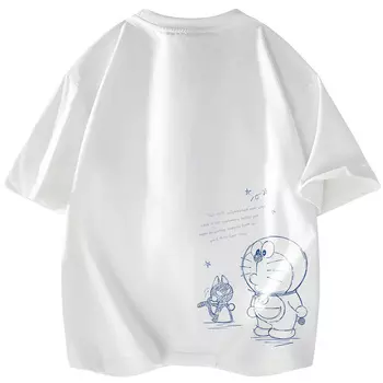 Футболка унисекс Doraemon, темно-синий