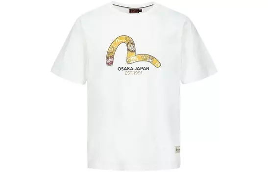 Футболка унисекс Evisu, белый