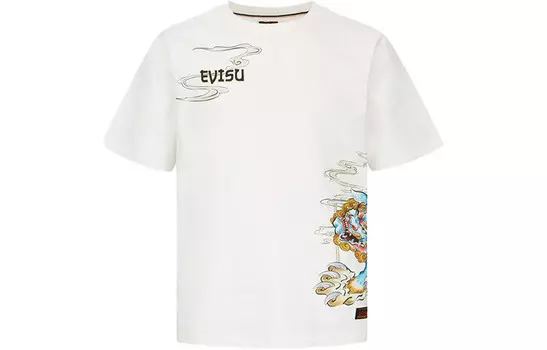 Футболка унисекс Evisu, белый