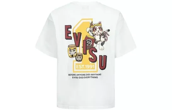 Футболка унисекс Evisu, белый