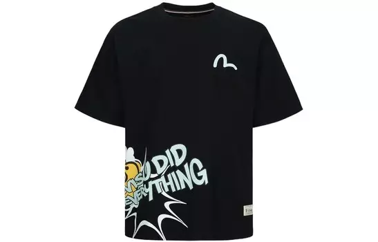 Футболка унисекс Evisu, черный