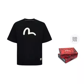 Футболка унисекс Evisu, черный