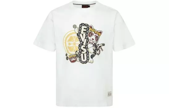 Футболка унисекс Evisu, черный