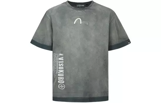 Футболка унисекс Evisu, серый