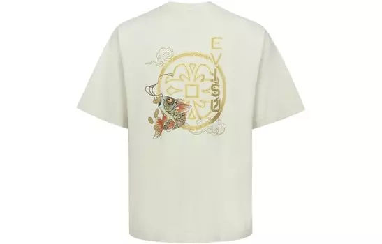 Футболка унисекс Evisu, темно-синий