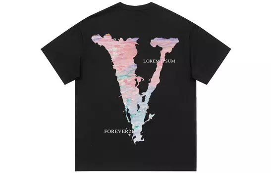 Футболка унисекс Forever 21, черный