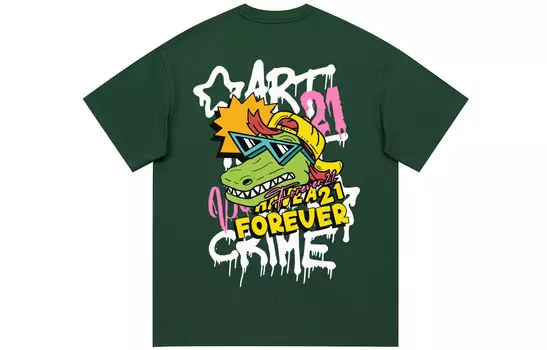 Футболка унисекс Forever 21, цвет Jasper