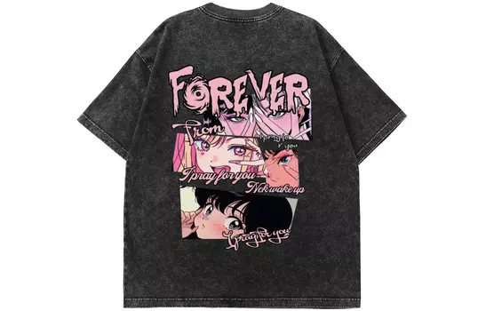 Футболка унисекс Forever 21, синий