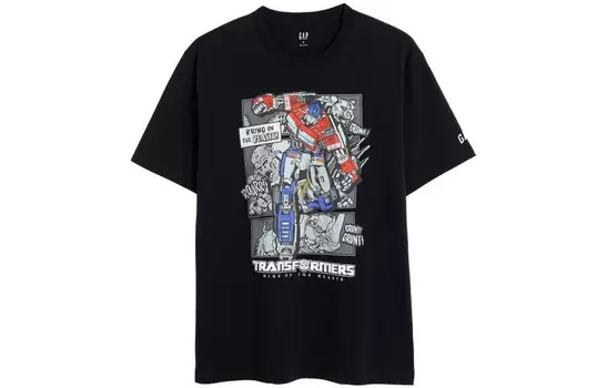 Футболка унисекс GAP, Черный