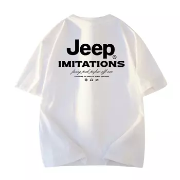 Футболка унисекс Jeep, темно-синий