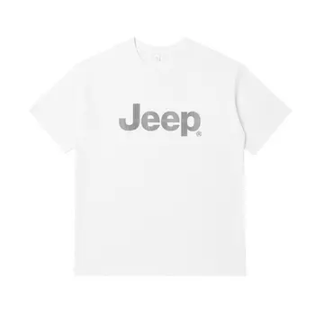 Футболка унисекс Jeep, угольно-серый