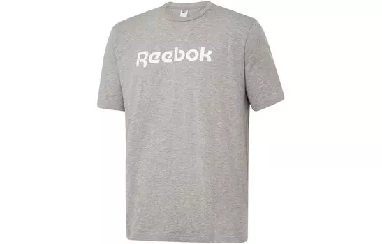 Футболка унисекс серая Reebok, серый