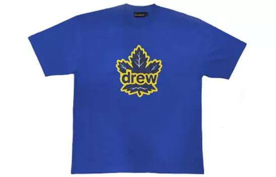 Футболка унисекс синяя Drew House, синий