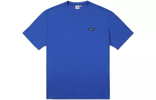 Футболка унисекс синяя Fila, синий