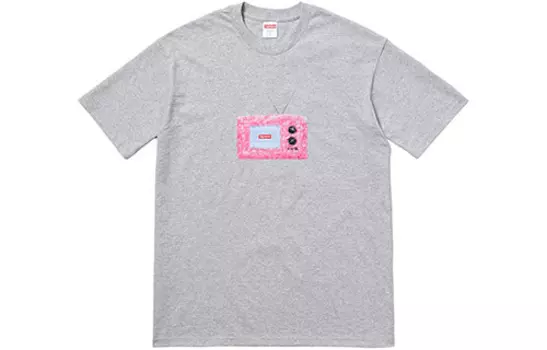 Футболка унисекс Supreme, серый