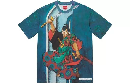 Футболка унисекс Supreme, синий