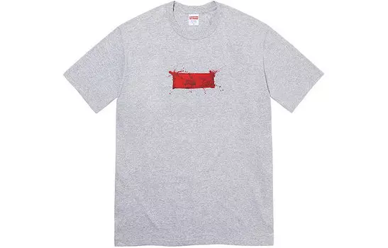 Футболка унисекс Supreme, серый