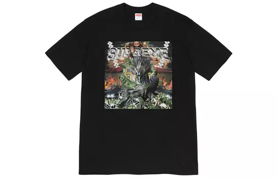 Футболка унисекс Supreme, черный
