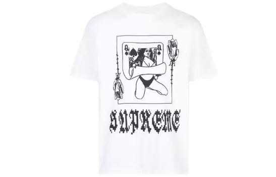 Футболка унисекс Supreme, фуксия