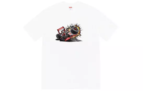 Футболка унисекс Supreme, белый