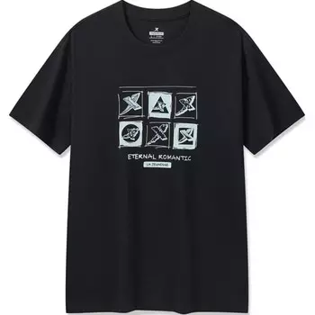 Футболка унисекс Xtep, черный