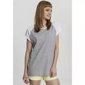 Футболка Urban Classics Raglan Contract, серый