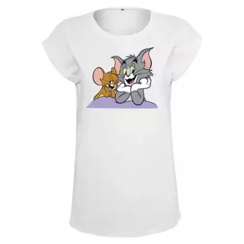 Футболка Urban Classics Tom & Jerry, белый