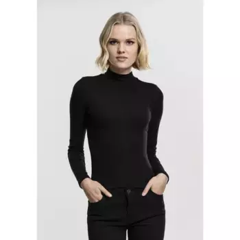 Футболка Urban Classics Turtlene Longleeve, черный