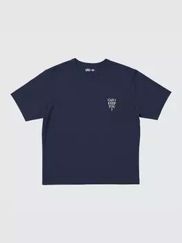 Футболка ut Uniqlo, цвет 69 синий