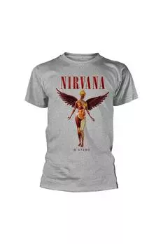 Футболка «В утробе матери» Nirvana, серый
