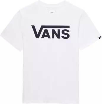 Футболка детская Vans с логотипом бренда, белый