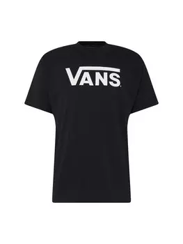 Футболка Vans с логотипом бренда, черный